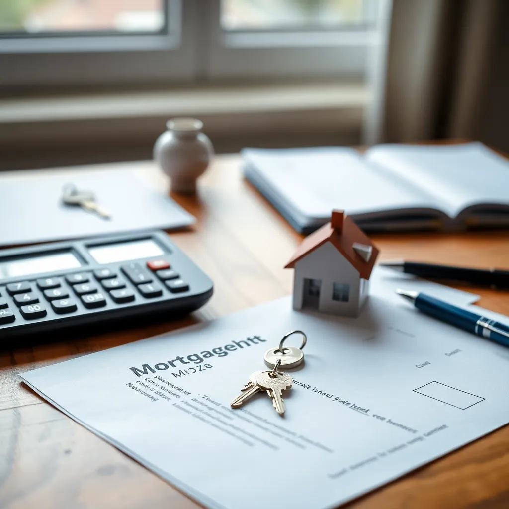 Nederlandse hypotheekdocumenten en huissleutels